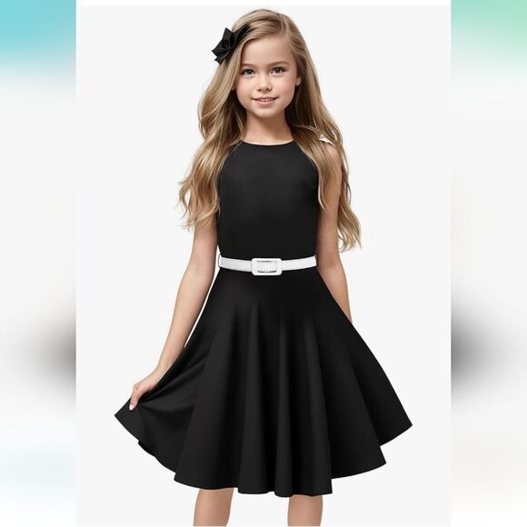 HBB MAGIC Girls Vintage Dress 50s Retro Twirling Special Occasion Dresses sz 8 - Picture 1 of 8